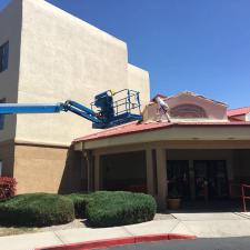 Commercial Exterior Painting of the Brookdale Valencia Senior Housing Facility in Albuquerque, NM
